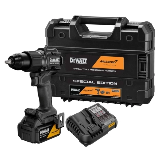 Aku bezuhlíková příklepová vrtačka 18V XR 5,0Ah McLaren edition DeWALT DCD86MP1T
